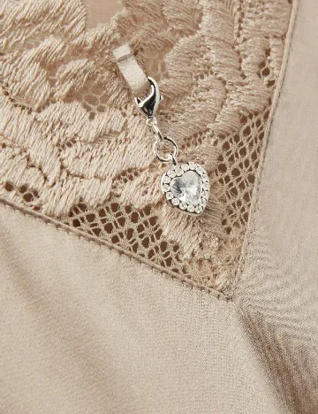 Rochie scurta Intimissimi, maro deschis