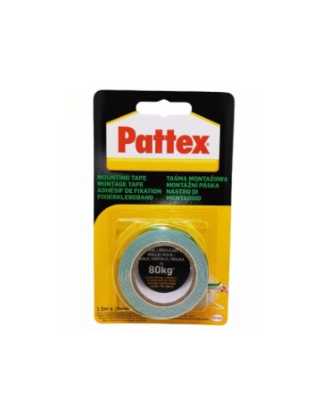 Bandă dublu adezivă Pattex, verde