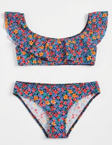 Costum de baie Tezenis, floral print