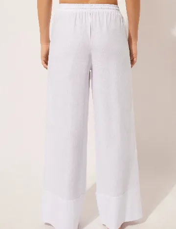 Pantaloni Calzedonia, alb