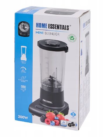 Blender electric Home Essentials, negru