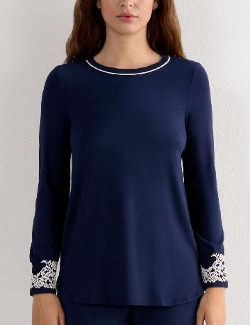Bluza Intimissimi, bleumarin