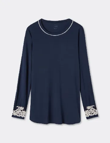 Bluza Intimissimi, bleumarin