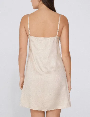 Rochie de noapte Tezenis, crem