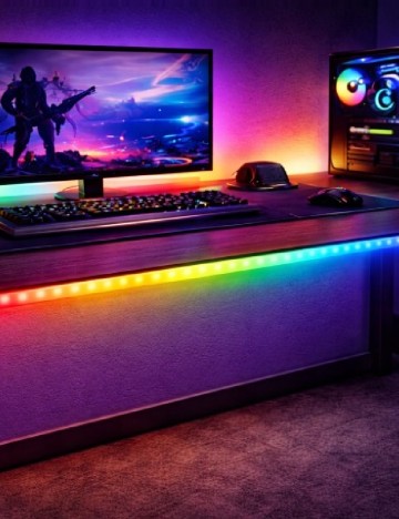 Banda LED Battletron, mix culori