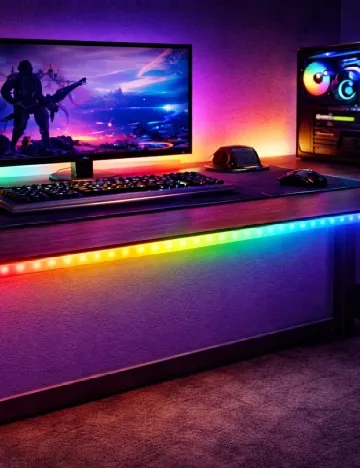 Banda LED Battletron, mix culori