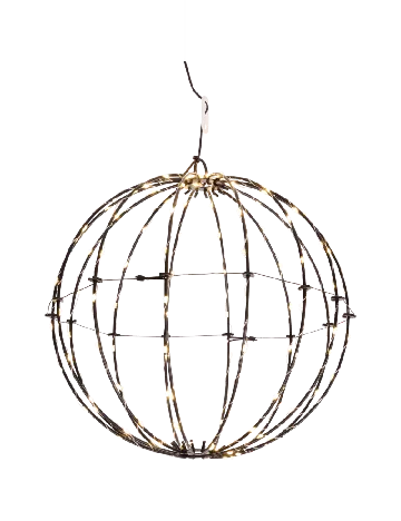 Decoratiune LED ACTION, negru