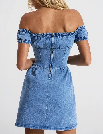 Rochie scurta SHEIN, albastru