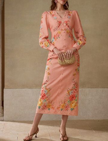 Rochie medie MOTF, floral