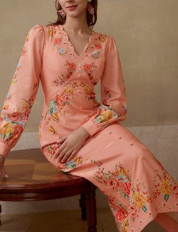 Rochie medie MOTF, floral
