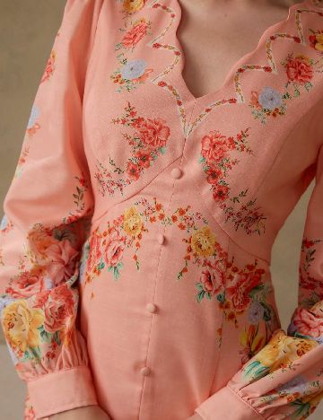 Rochie medie MOTF, floral