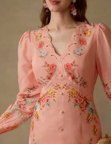 Rochie medie MOTF, floral