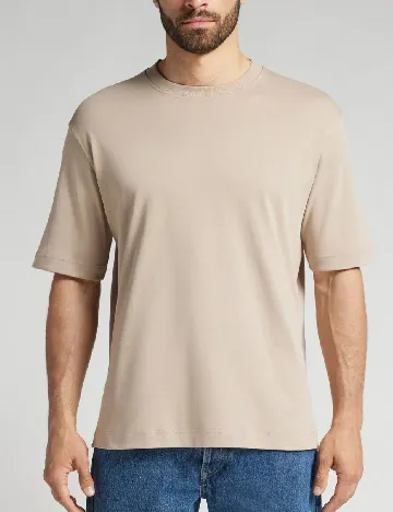 Tricou Oversize Intimissimi, maro deschis