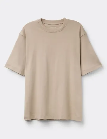 Tricou Oversize Intimissimi, maro deschis