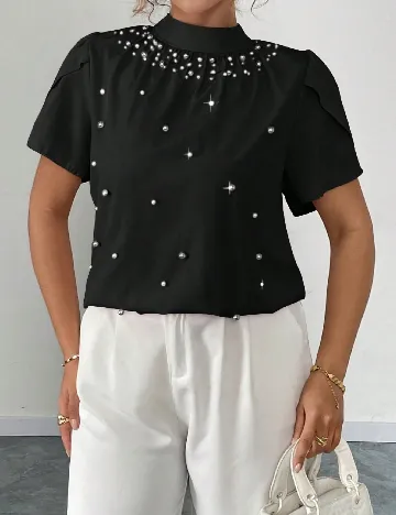 Bluza SHEIN CURVE, negru
