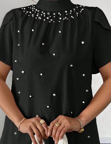 Bluza SHEIN CURVE, negru