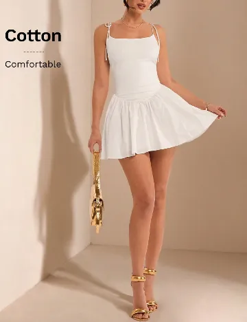 Rochie scurta SHEIN, alb