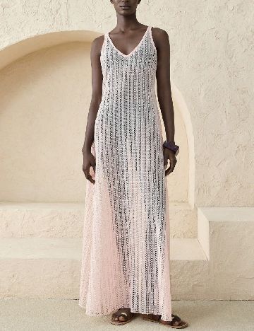 Rochie de plaja SHEIN, roz