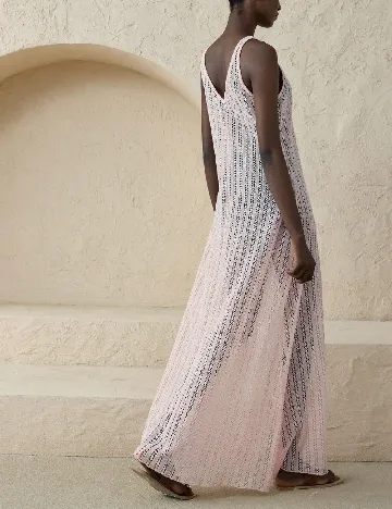 Rochie de plaja SHEIN, roz