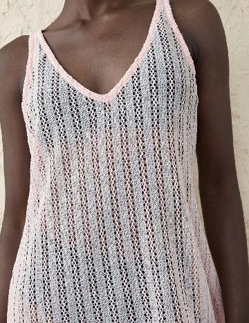 Rochie de plaja SHEIN, roz