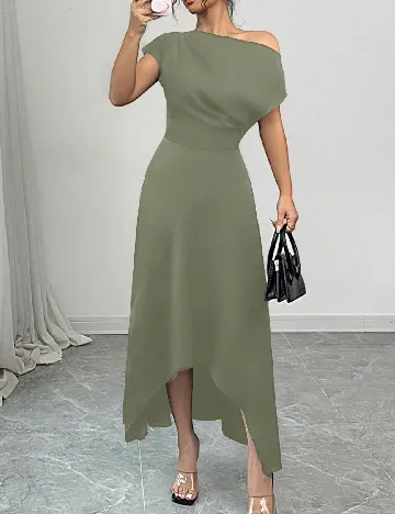 Rochie lunga SHEIN, verde