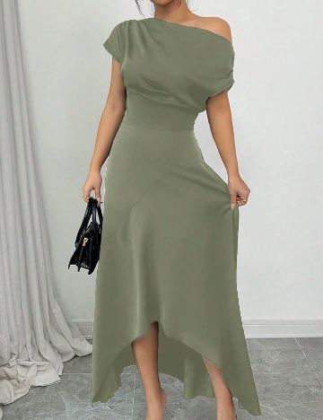 Rochie lunga SHEIN, verde