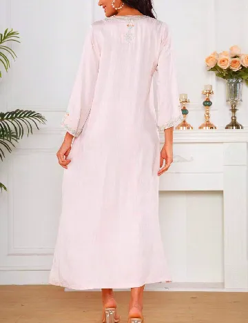 Rochie lunga SHEIN, roz pal