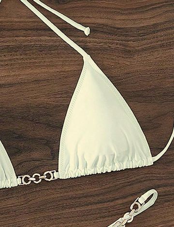 Costum de baie SHEIN, galben