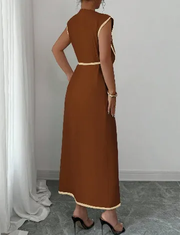 Rochie medie SHEIN, maro