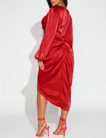 Rochie medie SHEIN, rosu
