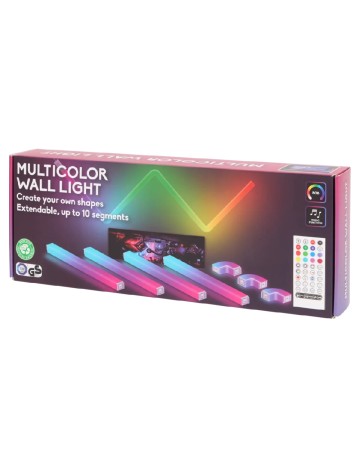Lampa LED de perete ACTION, mix culori