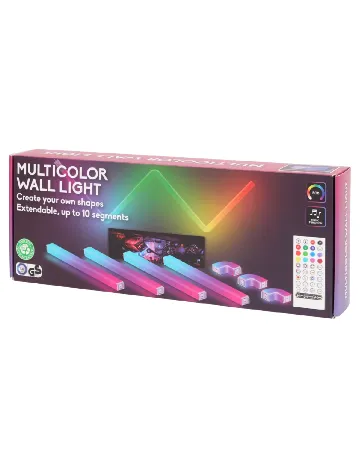 Lampa LED de perete ACTION, mix culori