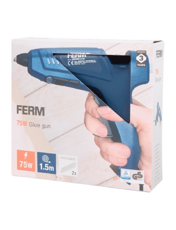 Pistol de lipit FERM, bleumarin