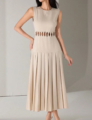Rochie lunga SHEIN, bej