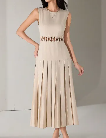 Rochie lunga SHEIN, bej