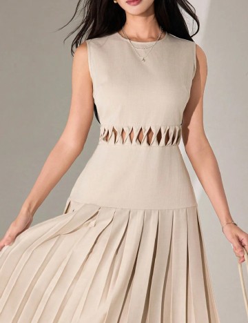Rochie lunga SHEIN, bej