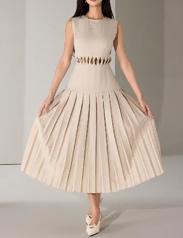 Rochie lunga SHEIN, bej