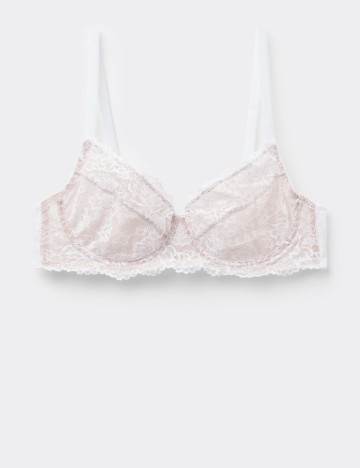Sutien Tezenis, alb/crem