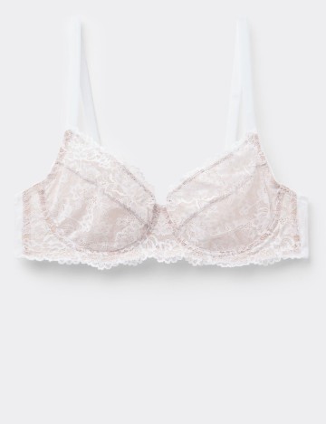 Sutien Tezenis, alb/crem