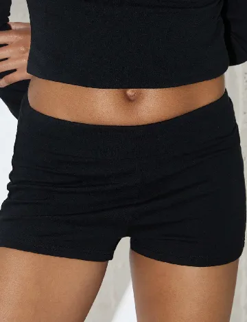 Pantaloni scurti SHEIN, negru