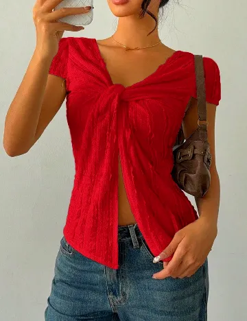 Bluza SHEIN, rosu
