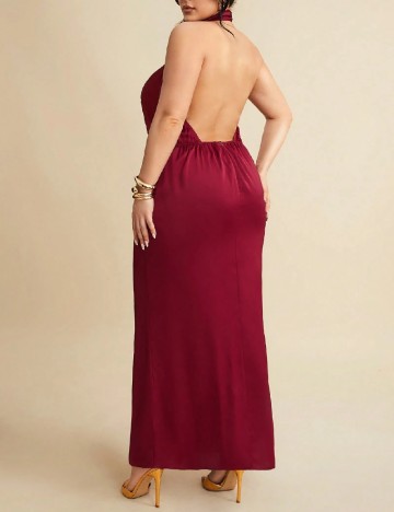 Rochie lunga SHEIN CURVE, rosu