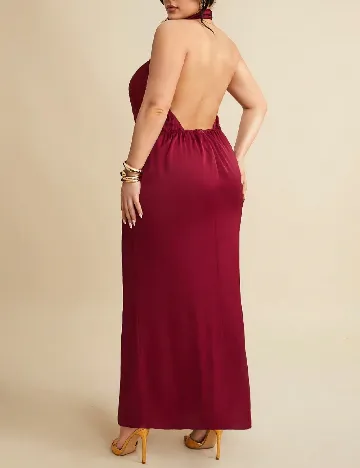 Rochie lunga SHEIN CURVE, rosu