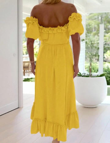 Rochie lunga SHEIN, galben