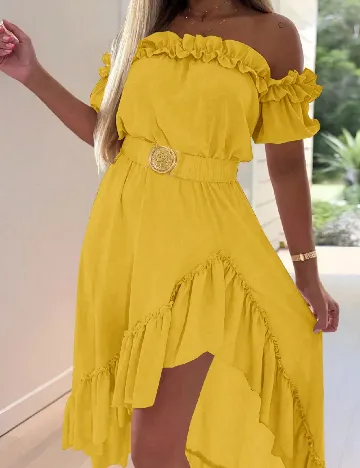 Rochie lunga SHEIN, galben