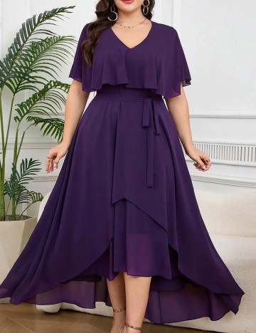 Rochie lunga SHEIN CURVE, mov