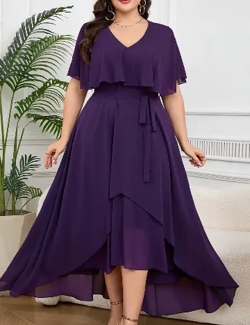 Rochie lunga SHEIN CURVE, mov