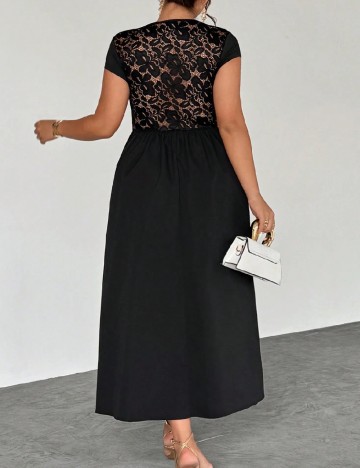 Rochie lunga SHEIN CURVE, negru