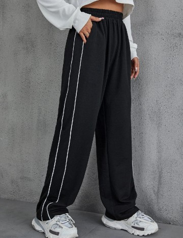 Pantaloni SHEIN, negru