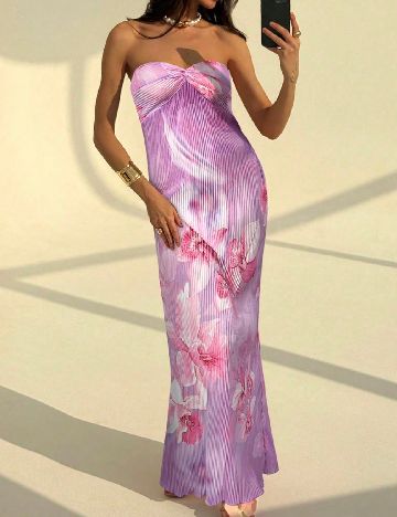 Rochie lunga SHEIN, roz